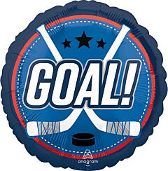 17" Mylar- Hockey Goal