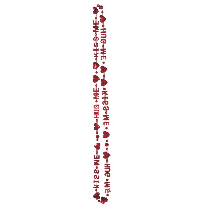 Bead Necklace - Hug Me, Kiss Me