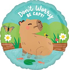 18" Mylar- Capybara Craze