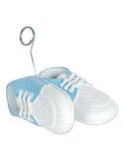 Baby Shoes Photo/Balloon Holder