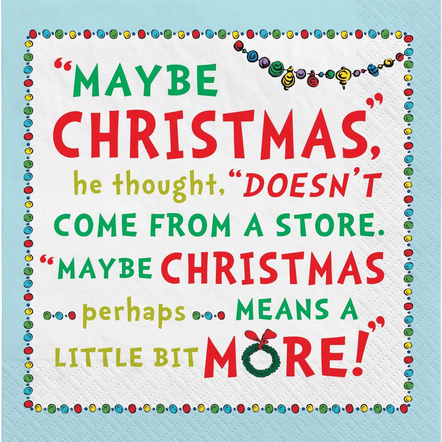 Lunch Napkins - Traditional Grinch 16ct.