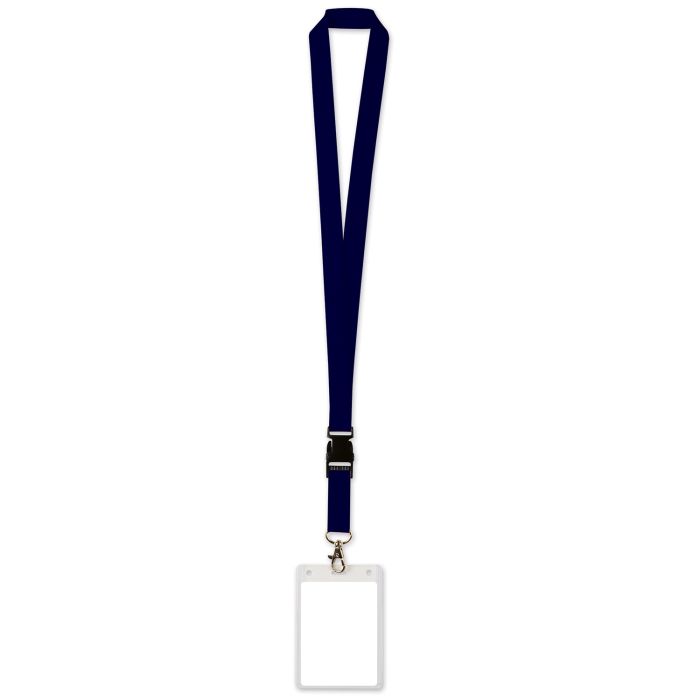 Lanyard w/Card Holder - Black