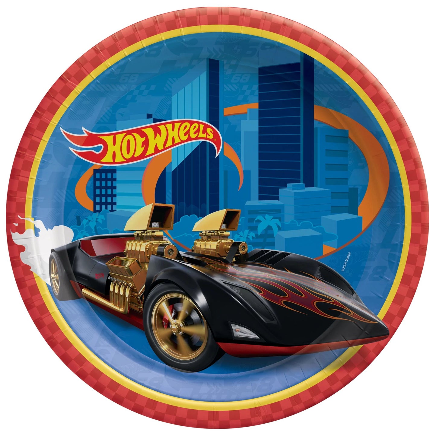 Hot Wheels Wild Racer - Dessert Plates