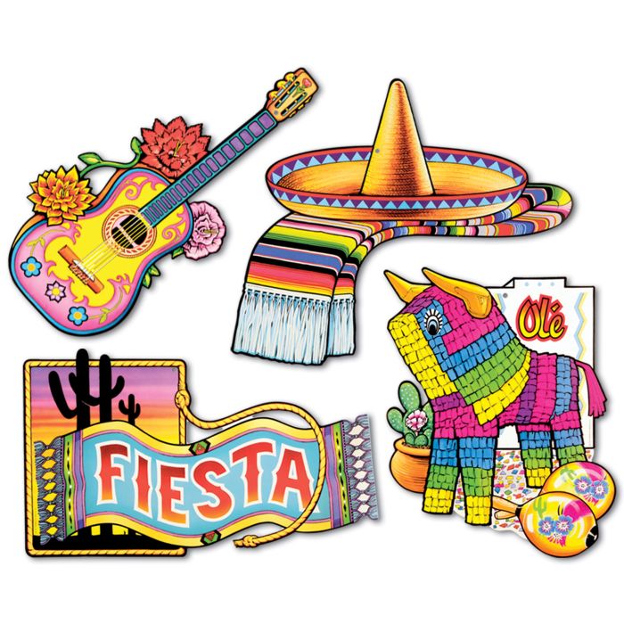 Fiesta Cutouts 4ct