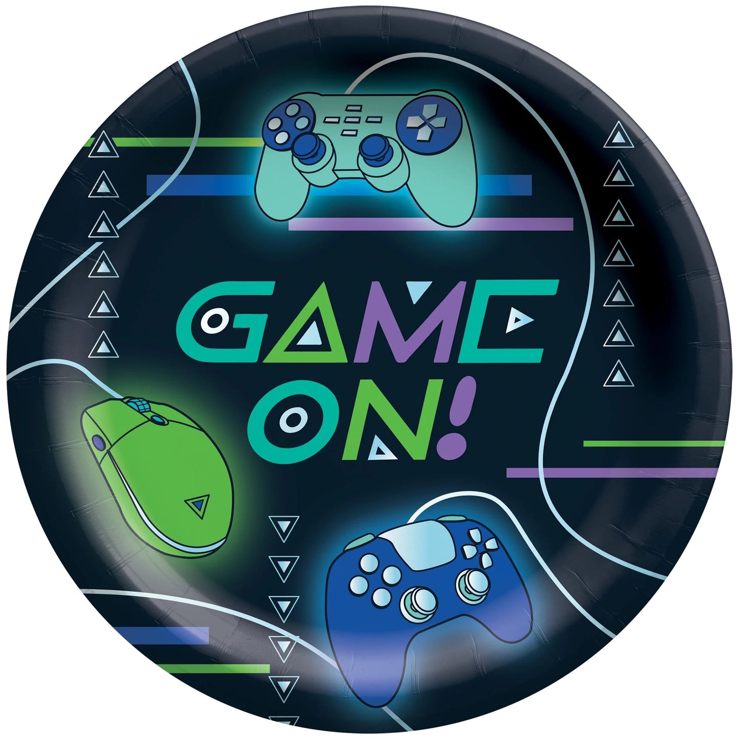 Game On - Lunch Plates 8ct