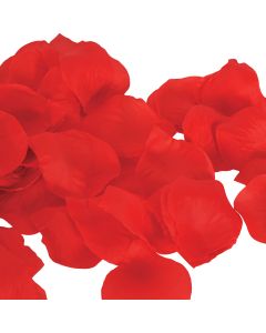 Fabric Rose Petals - red