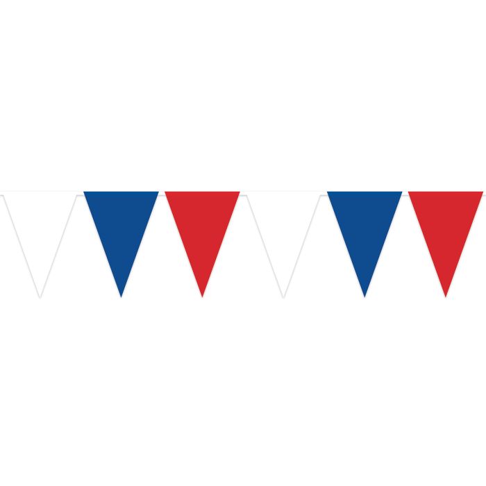 Red, White & Blue Oversized Pennant Bnr