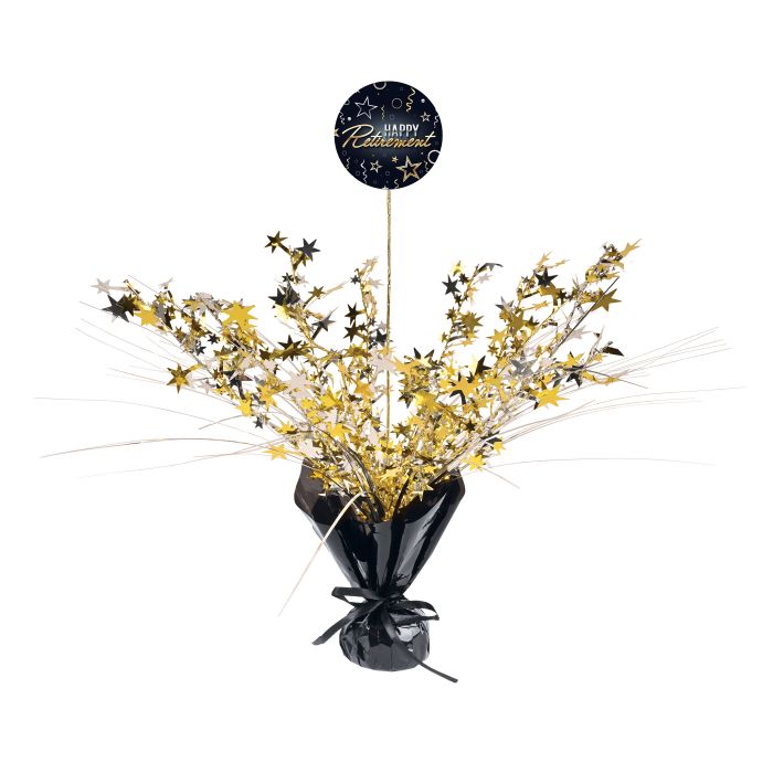 Happy Retirement - Gleam 'N Spray Centerpiece