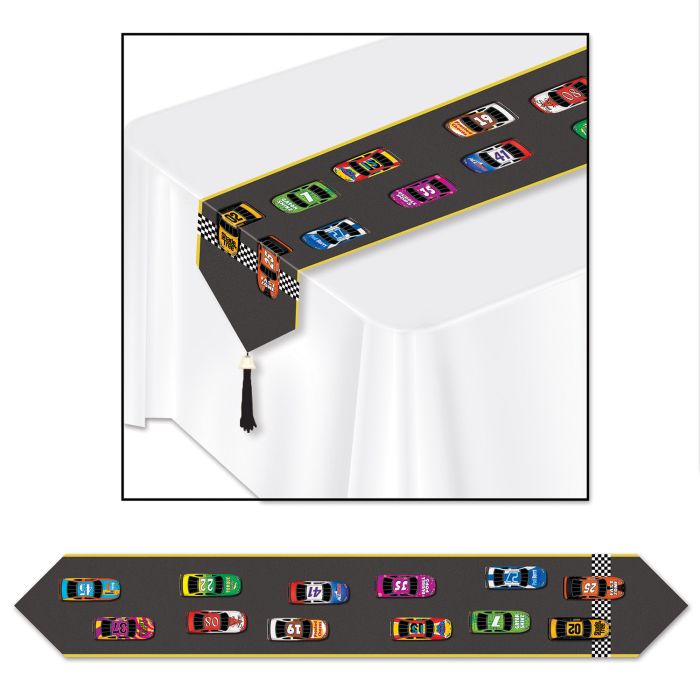 Table Runner - Printed Racing