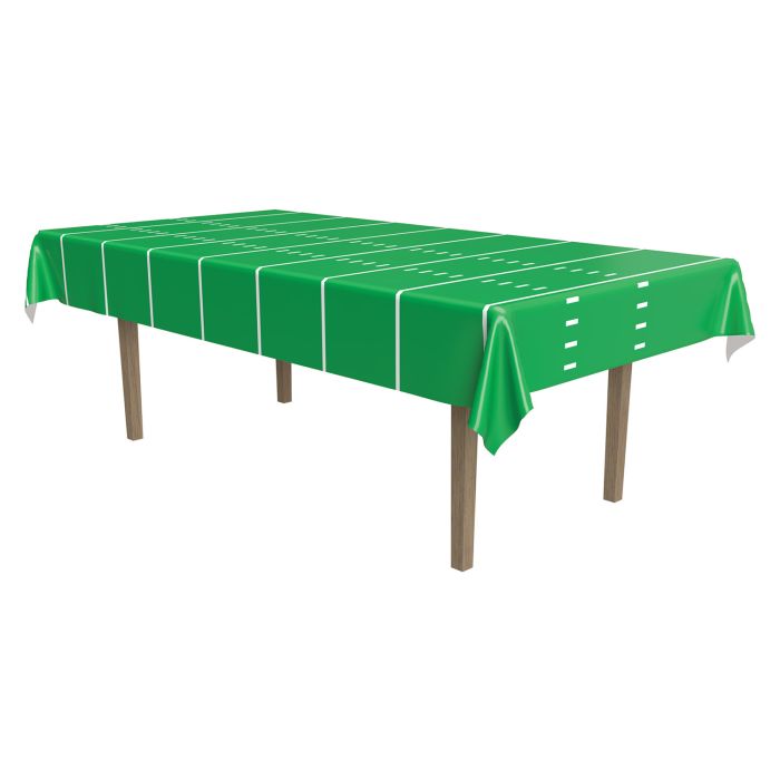 Plastic Table Cover - Football Field