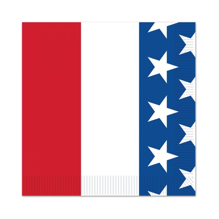 Patriotic Beverage Napkins