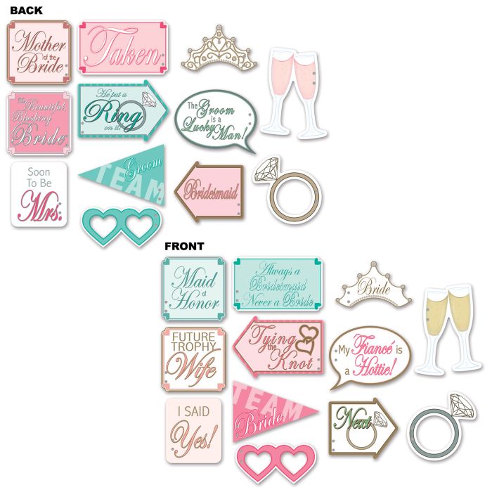 Photo Props - Wedding Shower