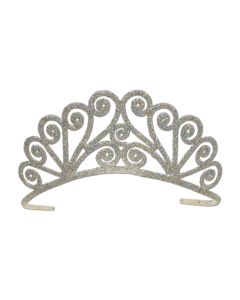 Glitter Silver Tiara