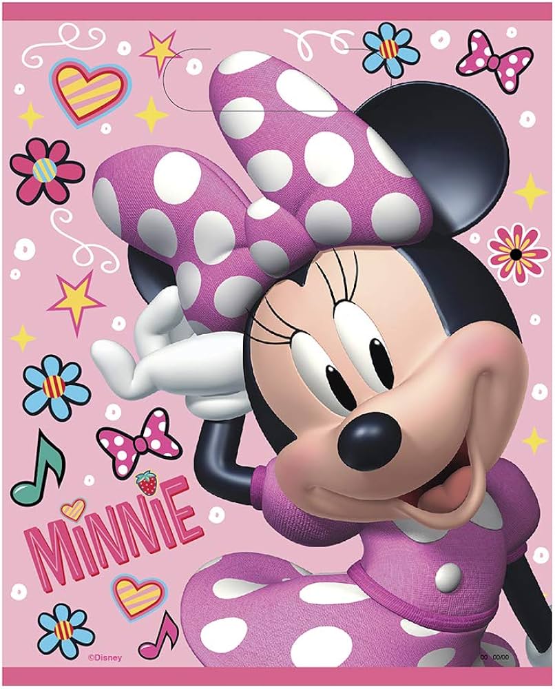 Minnie Mouse - Loot Bag 8ct