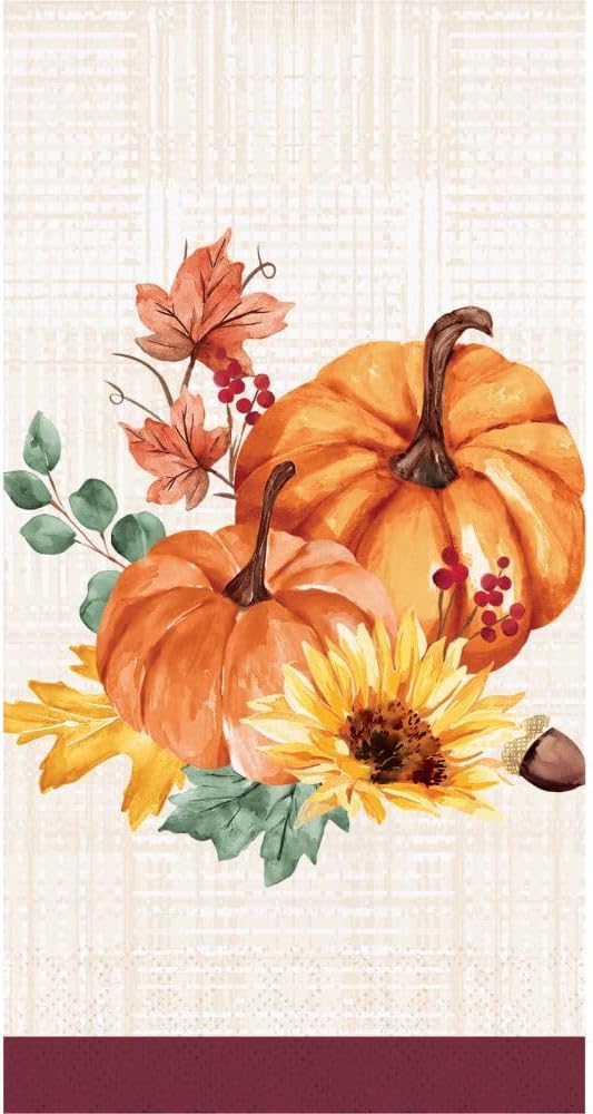 Guest Towels 16ct - Fall Feast