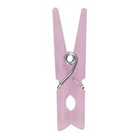 Baby Clothes pins - Pink 12ct