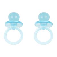 Baby Pacifier 1" - Blue 18ct