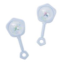 Baby Rattles - Blue 6ct