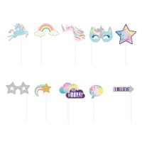 Unicorn - Photo Props 10ct