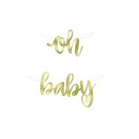 Gold Oh Baby - Banner