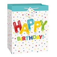 Large Gift Bag - Happy Balloon Birthday