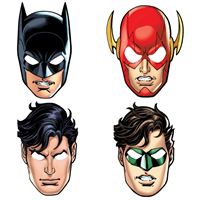 Justice League Party Masks 8ct