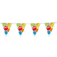 12' happy birthday flag banner