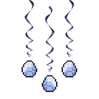 Minecraft - Hanging Swirls 3ct