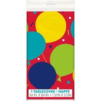 Balloon Party Birthday Tablecover