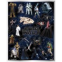 Star Wars - Sticker Sheet 4ct