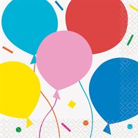 Colorful Balloons - Beverage Napkins 16ct