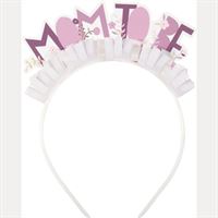 Mom to Be Paper Headband - Pink