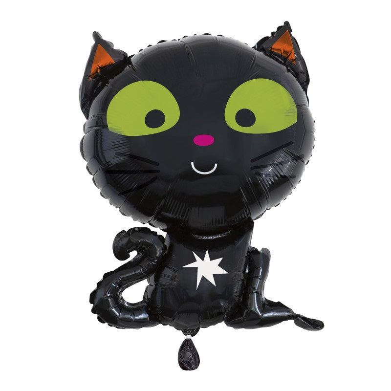 27" Supershape Mylar - Black Cat