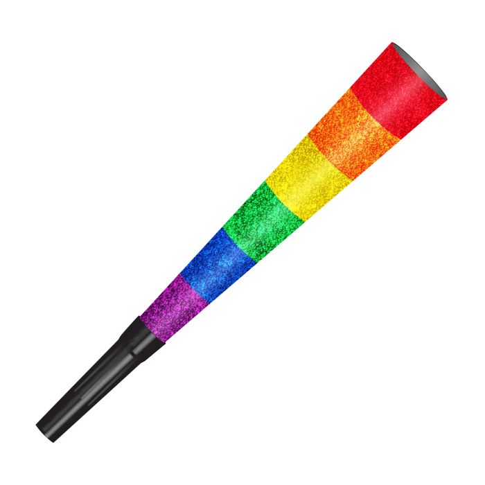 Packaged Pride Horns - 4ct