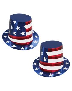 Foil Patriotic Hi-Hat