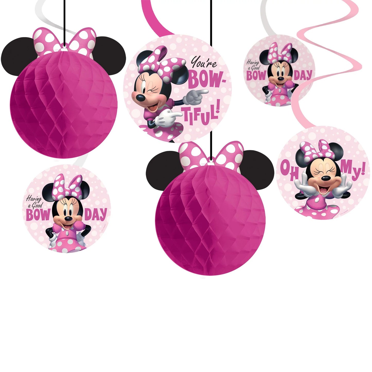 Minnie Mouse - Forever Honeycomb Swirls