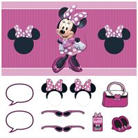 Minnie Mouse - Photo Booth Kit 10pcs