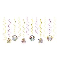 Disney Princess - Swirl Decorations 12pc