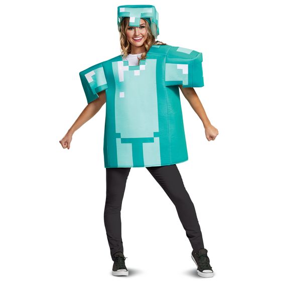 Adult Costume - Minecraft Armor Classic