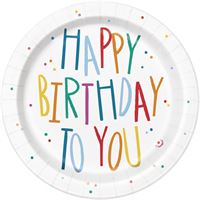 Birthday Mayhem - Dessert Plates 8ct