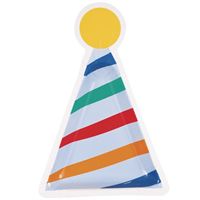 Birthday Mayhem - Birthday Hat Shape Plate 8ct