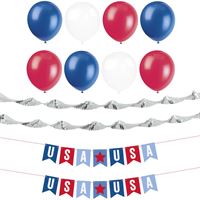 Patriotic - USA Car Decorating Kit 12pc