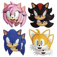 Sonic - Paper Mask 8ct