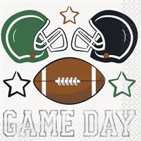 Game Face - Beverage Napkins 16ct