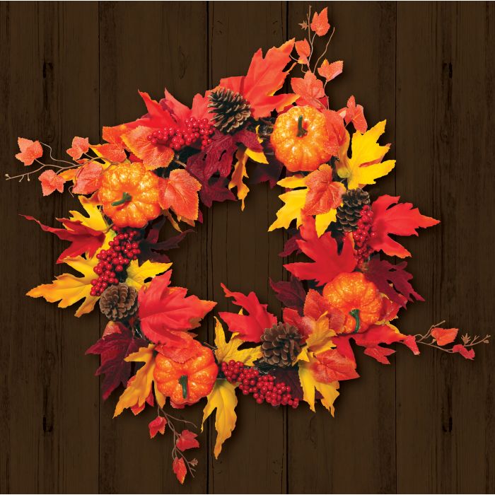 Harvest Wreath - 18"
