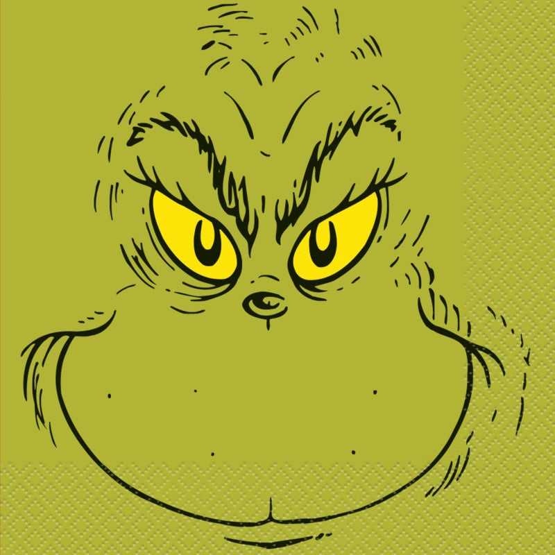 Grinch - Lunch Napkins 16ct