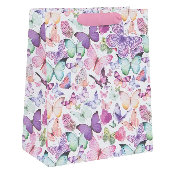 Large Gift Bag - Butterflies