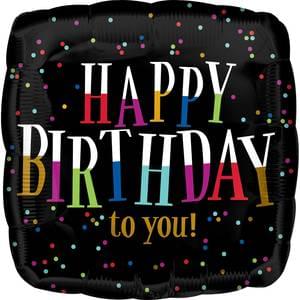 Fun Polka Dot Birthday - 18"