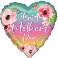 Flowers and Ombre Mother's Day - 18"
