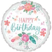 18" Mylar - Free Spirit Birthday